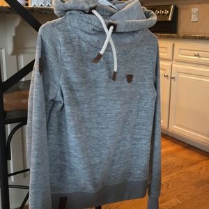 Naketano fleece grey sweatshirt